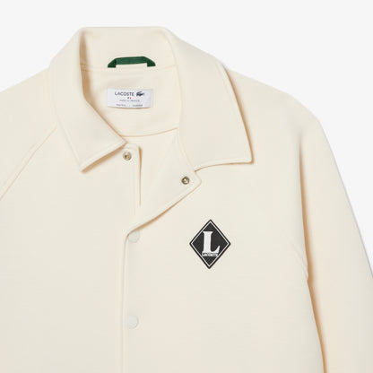 Lacoste Classic Fit Erkek Krem Ceket