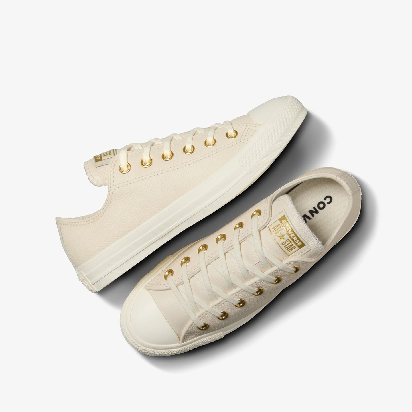 Converse Chuck Taylor All Star Unisex Krem Deri Sneaker