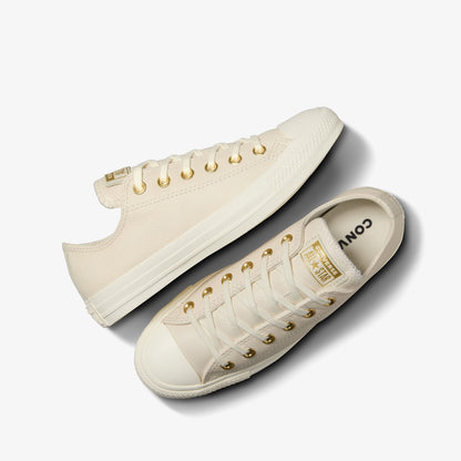 Converse Chuck Taylor All Star Unisex Krem Deri Sneaker