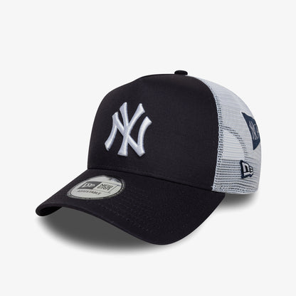 New Era Multi Patch Trucker Neyyan Unisex Lacivert Şapka