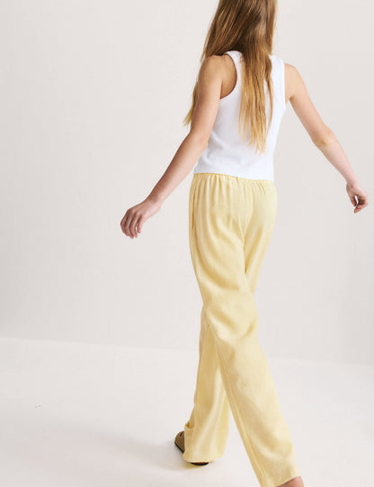 Keten Karışımlı Pantolon