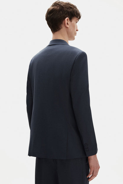 Tween Slim Fit Lacivert Düz Yünlü Takim Elbise