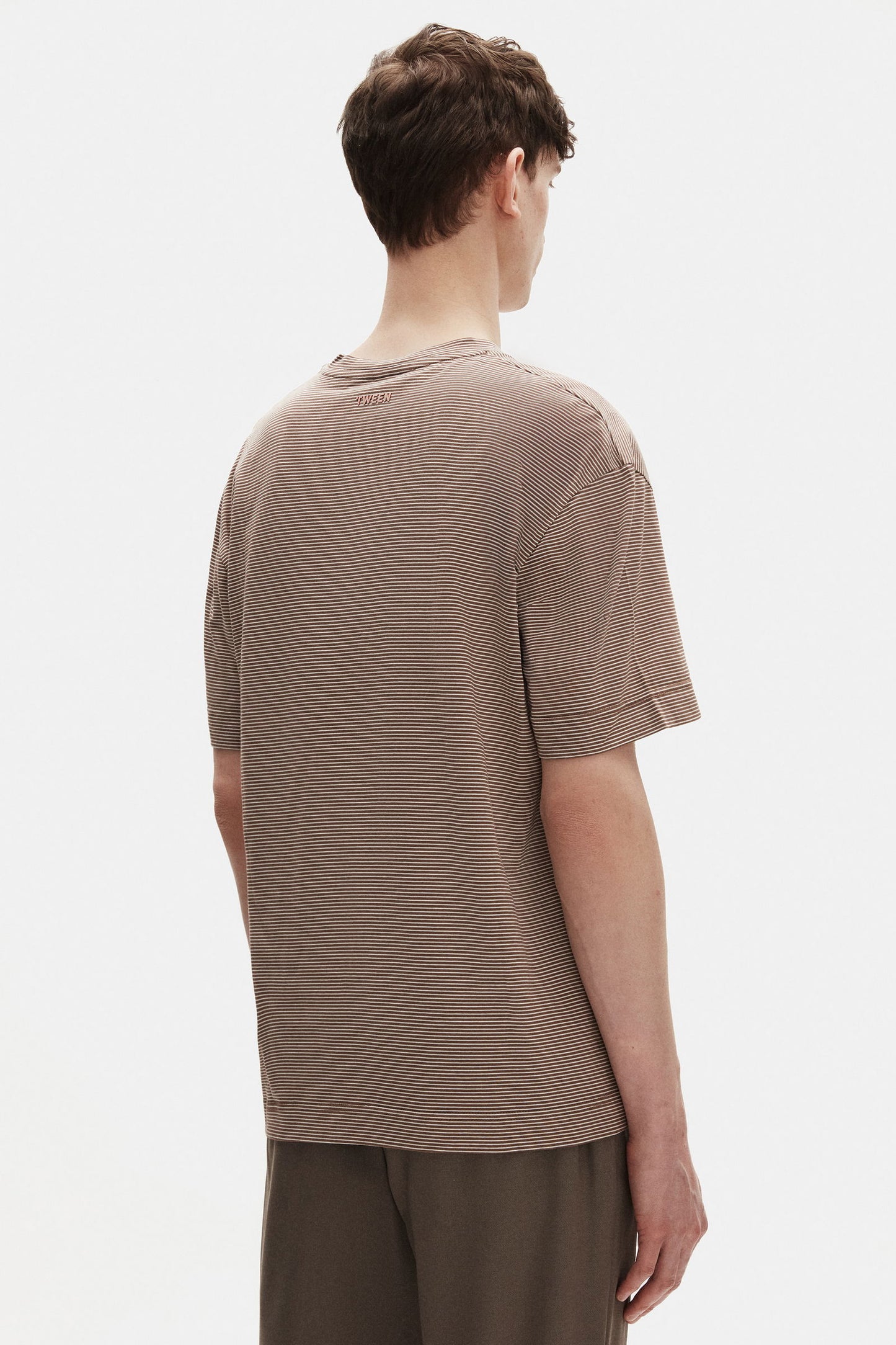 Tween Relaxed Fit Kahverengi %100 Pamuklu T-shirt