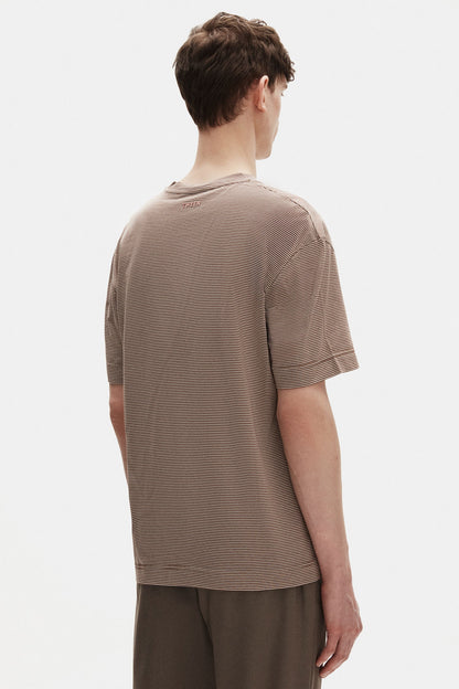 Tween Relaxed Fit Kahverengi %100 Pamuklu T-shirt