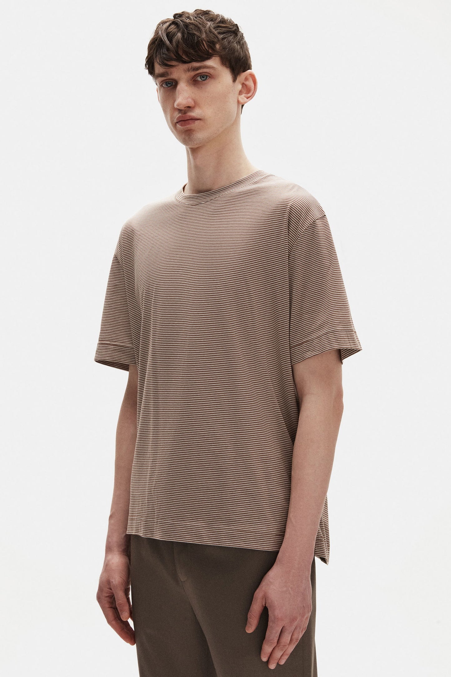 Tween Relaxed Fit Kahverengi %100 Pamuklu T-shirt