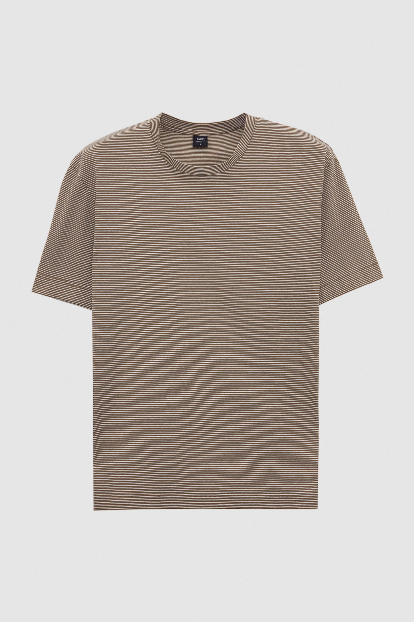 Tween Relaxed Fit Kahverengi %100 Pamuklu T-shirt