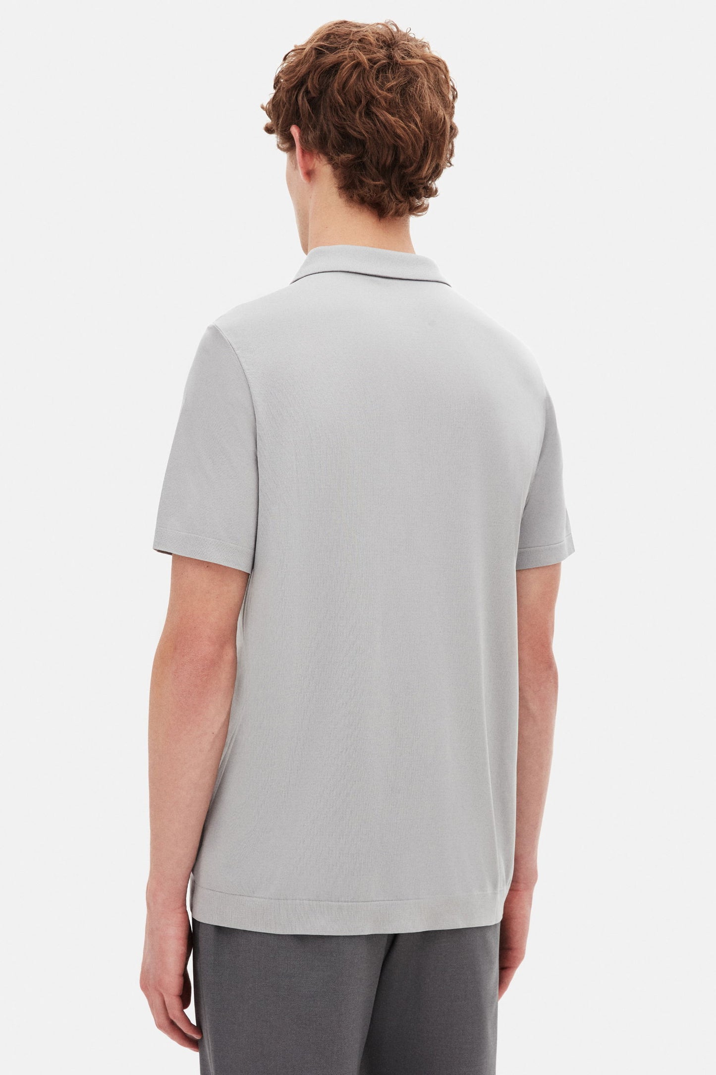 Tween Slim Fit Taş Yarım Fermuarlı Polo Yaka Yazlık T-shirt