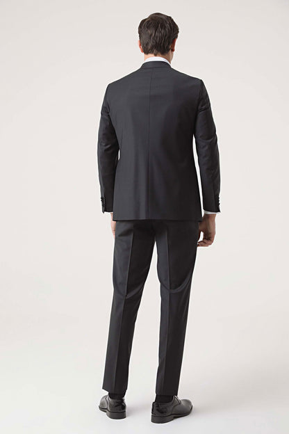 Damat Regular Fit Siyah Damatlık &amp; Smokin Takim