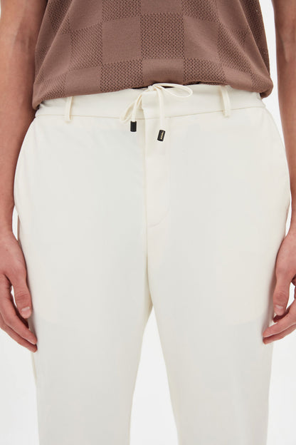Tween Relaxed Fit Ekru Düz Chino Pantolon