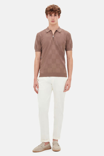 Tween Relaxed Fit Ekru Düz Chino Pantolon