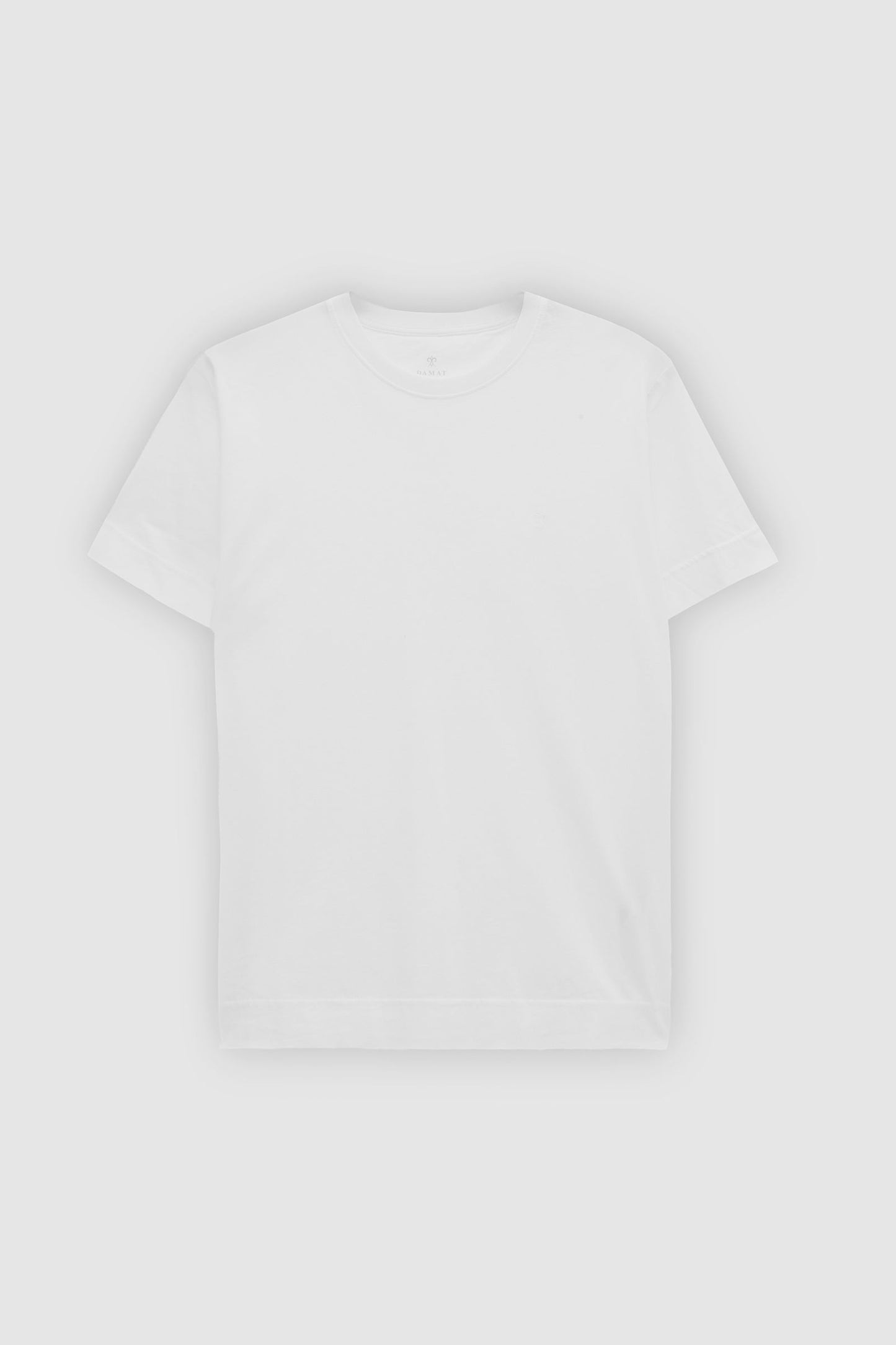 Damat Regular Fit Ekru %100 Pamuk Merserize T-shirt