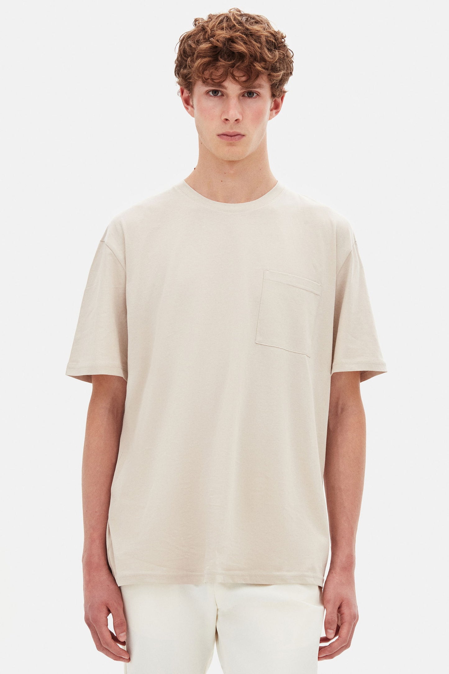 Tween Relaxed Fit Bej T-shirt
