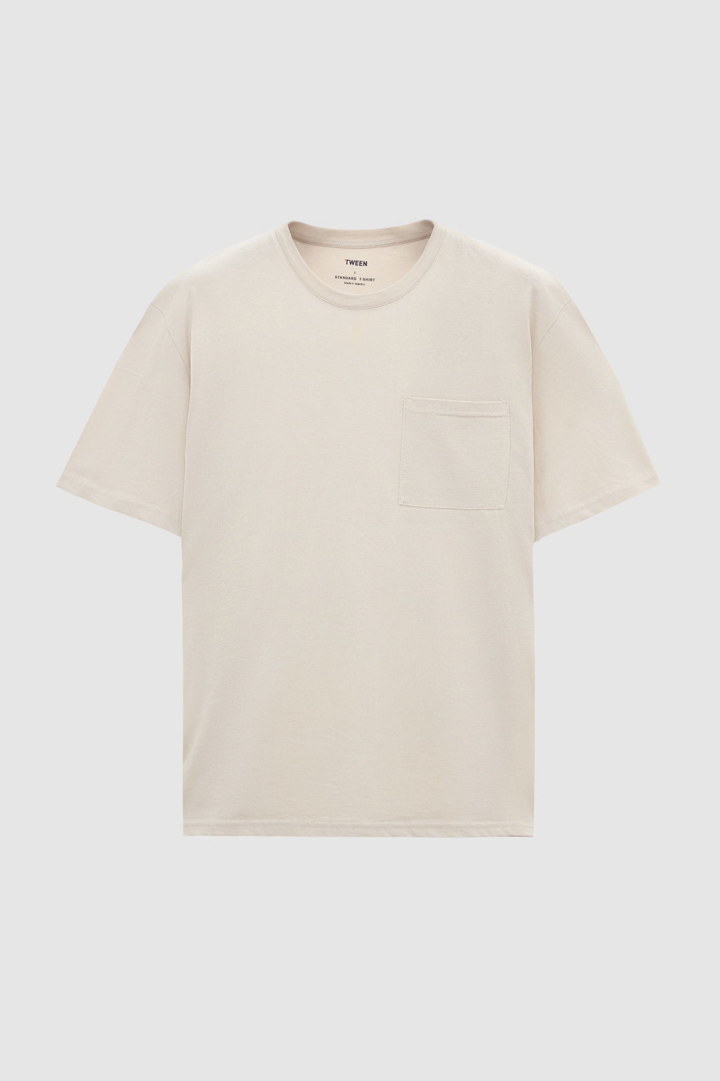 Tween Relaxed Fit Bej T-shirt