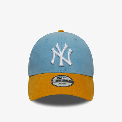 New Era La Dodgers Mlb Cord Pastel Çocuk Mavi Şapka