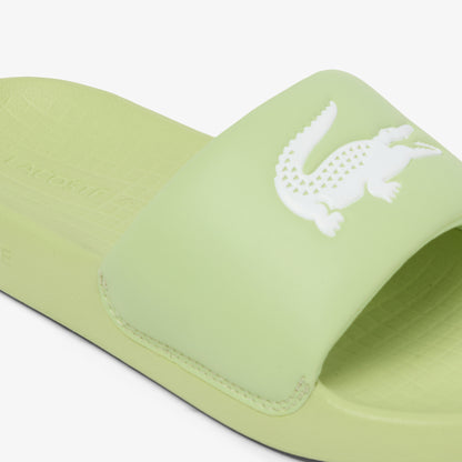 Lacoste Serve Slide 1.0 Kadın Yeşil Terlik