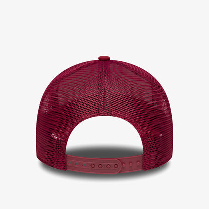 New Era Oval Foam Patch Trucker Kadın Kırmızı/beyaz Şapka