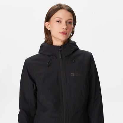 Jack Wolfskin Heidelstein Ins Kadın Siyah Mont