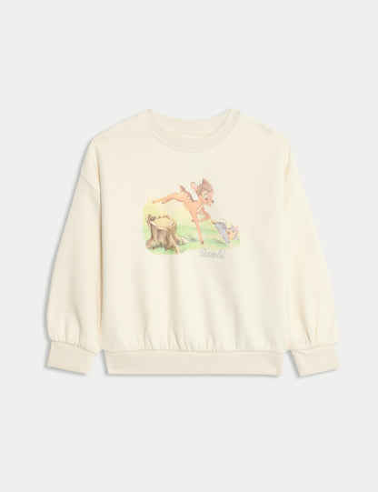 Saf Pamuklu Bambi™ Sweatshirt (2-8 Yaş)