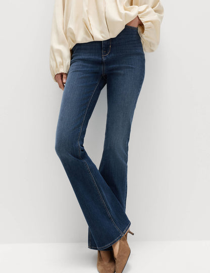 Yüksek Bel Slim Flare Magic Jean Pantolon