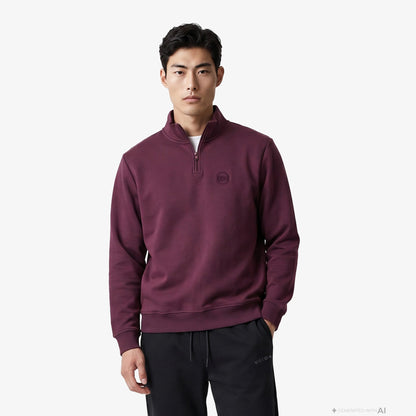 Unıted4 Regular Fit Erkek Bordo Sweatshirt