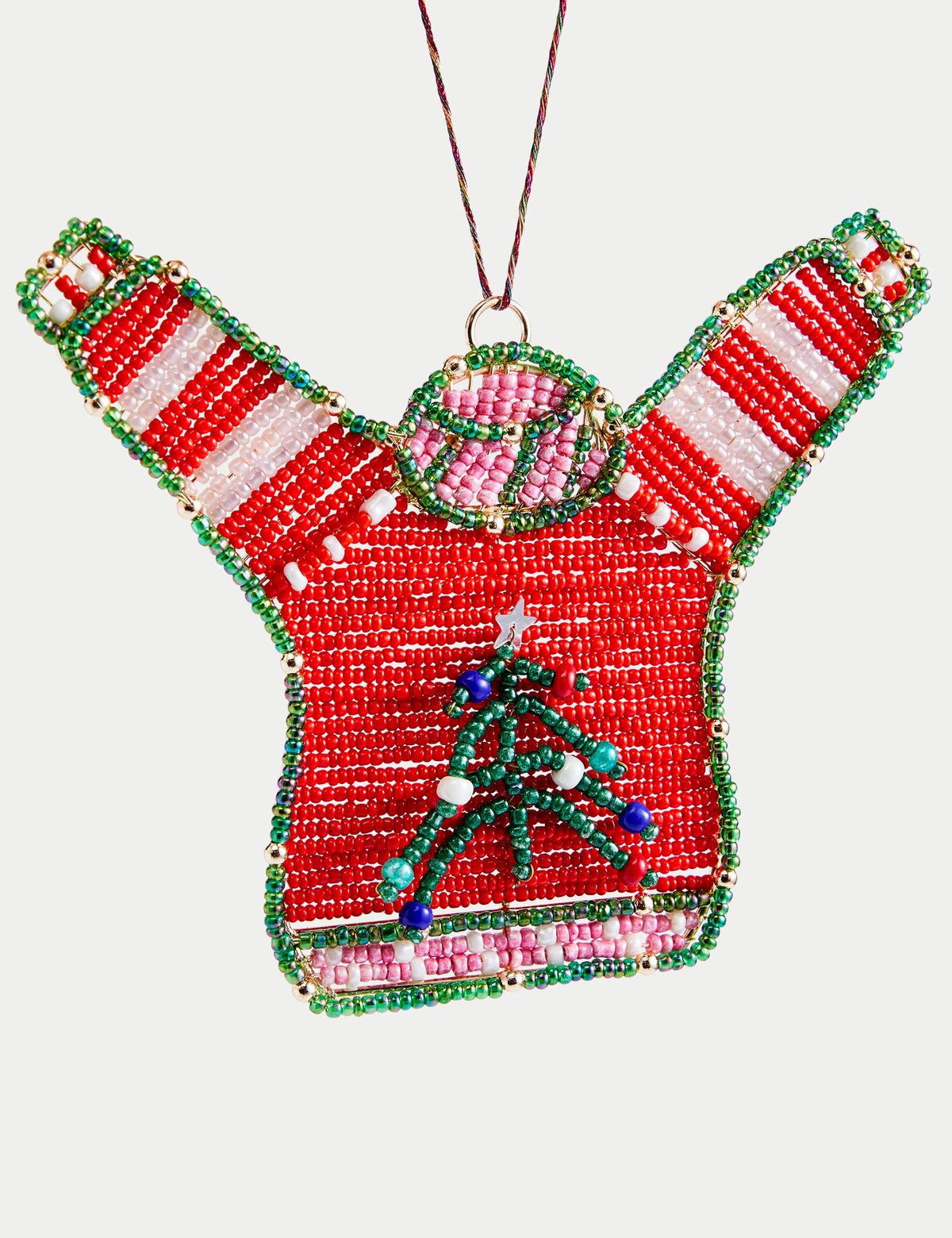 Boncuklu Noel Kazak Yılbaşı Süsü