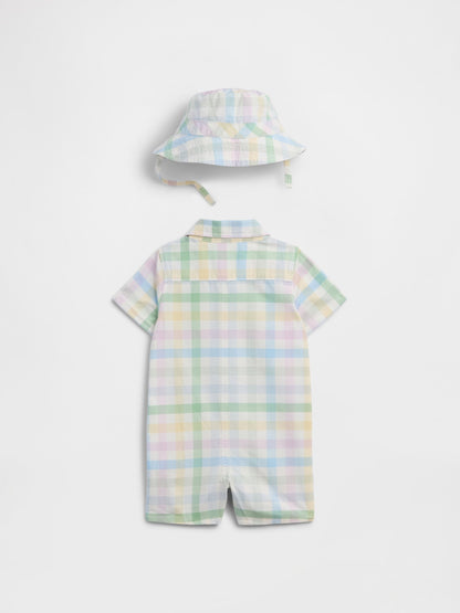 Beyaz Two-piece Brannan Bear Outfit Set