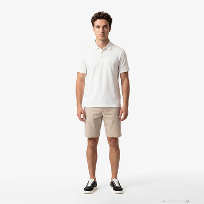Armani Exchange Erkek Beyaz Polo