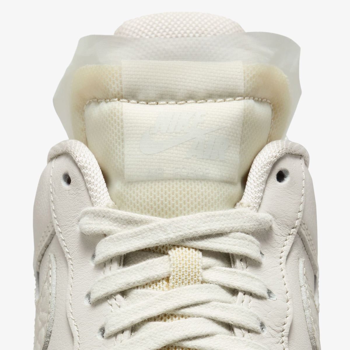 Nike Air Force 1 Low Premium Bling Jewels Kadın Krem Sneaker