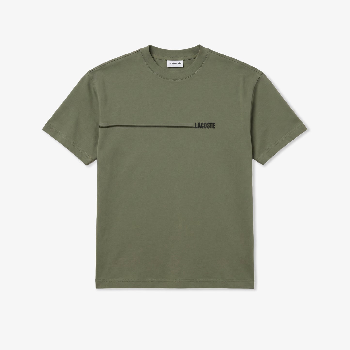 Lacoste Regular Fit Erkek Haki T-shirt