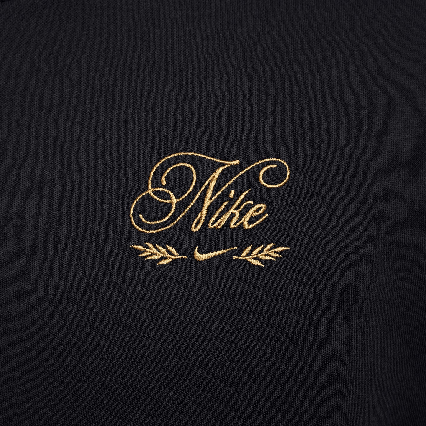Nike Script Lbr Overhead Erkek Siyah Hoodie