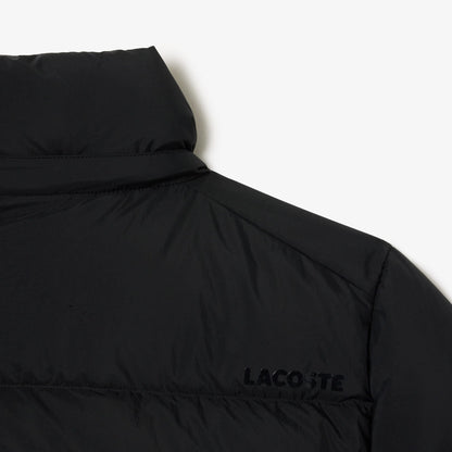 Lacoste Relaxed Fit Kapüşonlu Kadın Siyah Mont