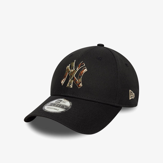 New Era Outline Camo 9forty Neyyan Unisex Siyah Şapka