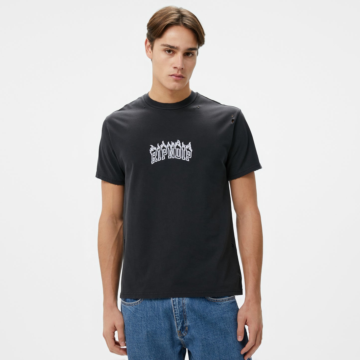 Ripndip Fire Spirit Erkek Siyah T-shirt