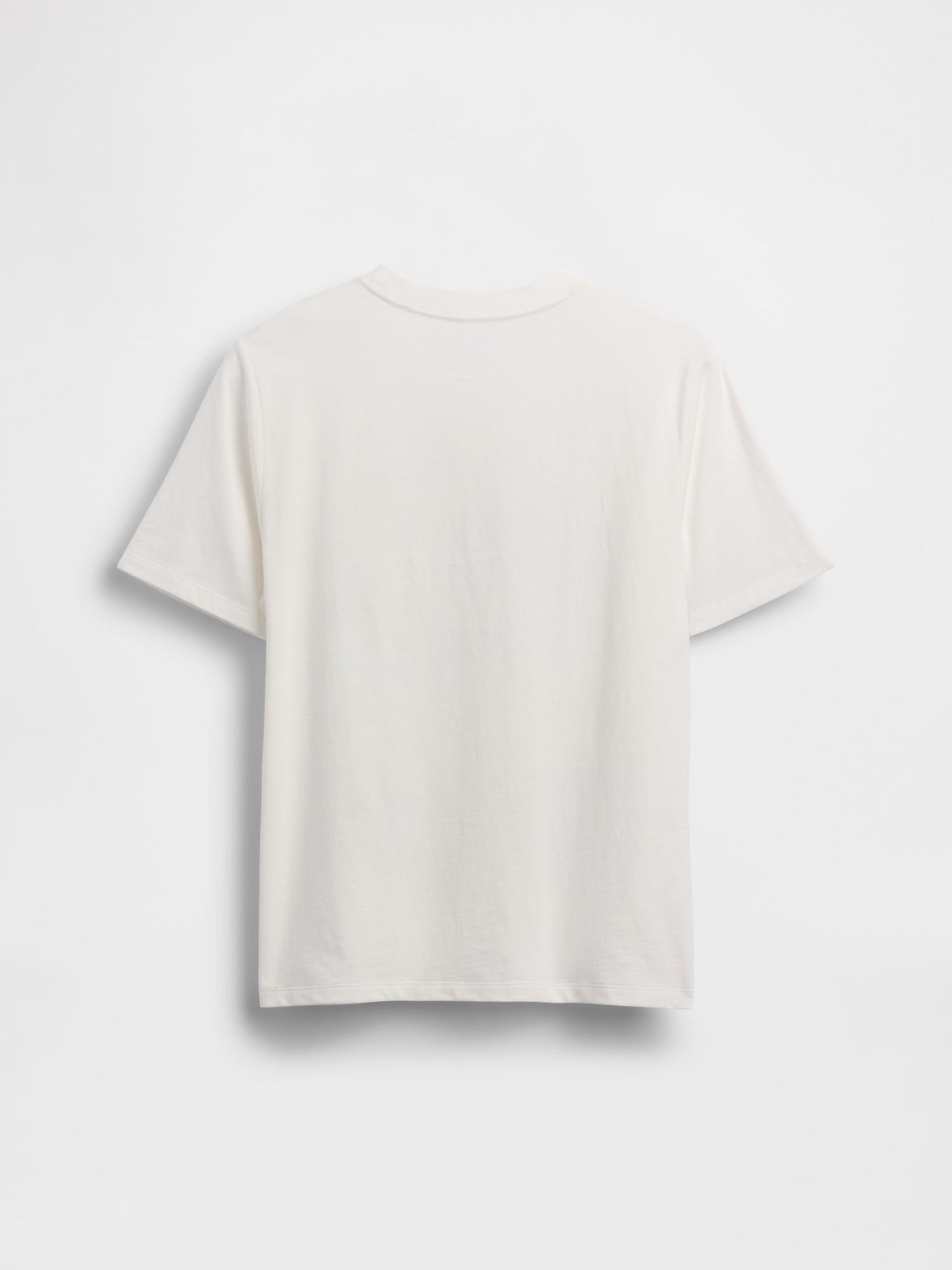 Beyaz Grafik Baskılı T-shirt