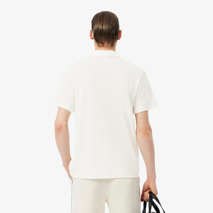 Lacoste Classic Fit Erkek Beyaz Polo