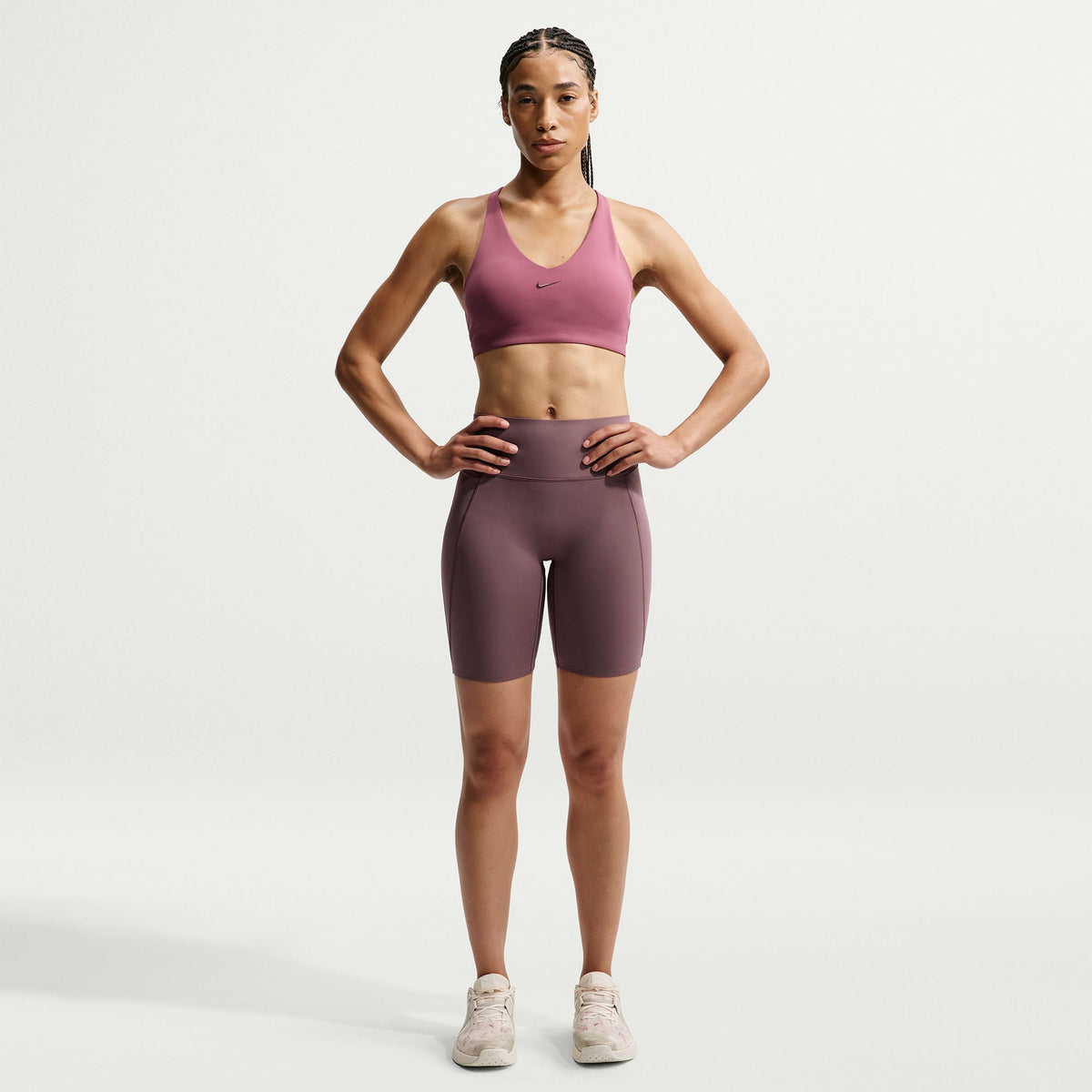 Nike Dri Fit Universa Ms Kadın Pembe Bra