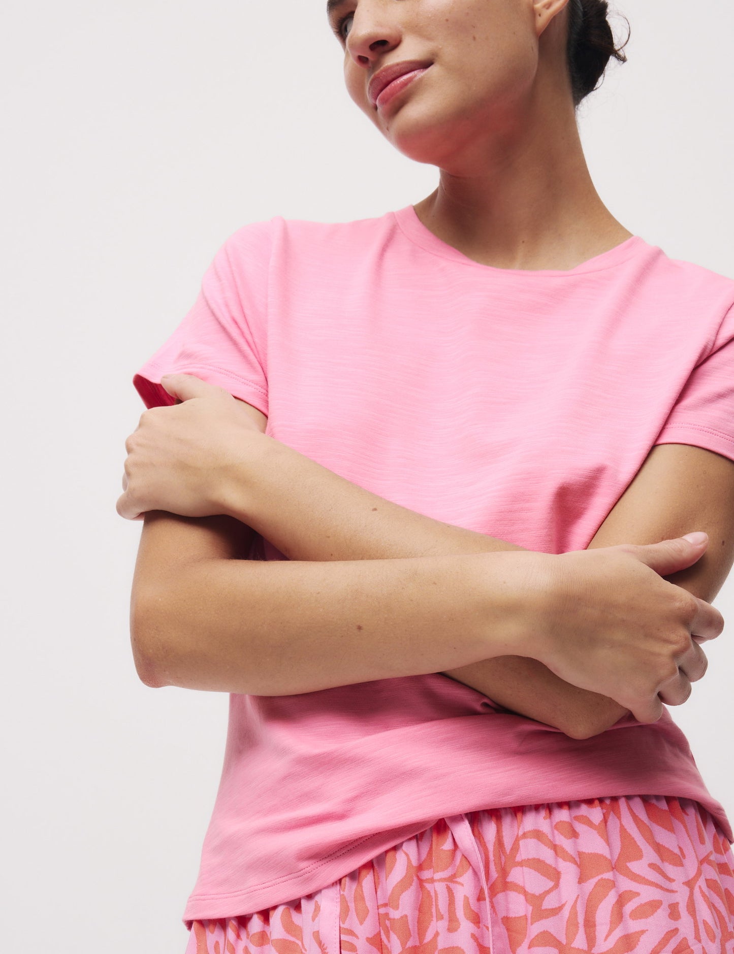 Pamuk Karışımlı Cool Comfort Pijama Üstü