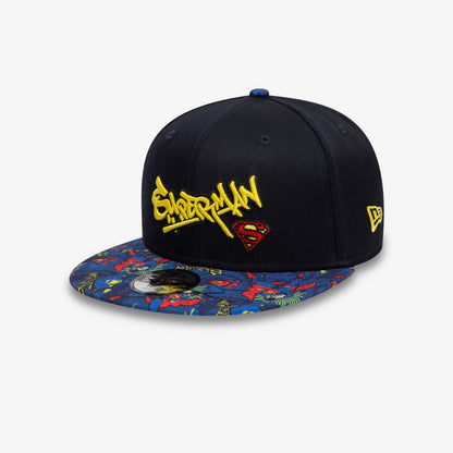 New Era Dc Superman 9fifty Çocuk Siyah Şapka