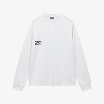Napapijri S-lodestar Erkek Beyaz T-shirt