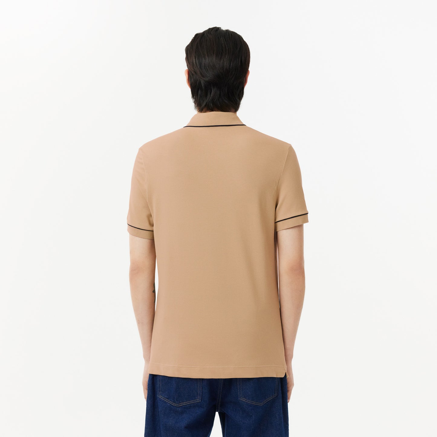Lacoste Paris Erkek Regular Fit Organik Pamuk Bej Polo
