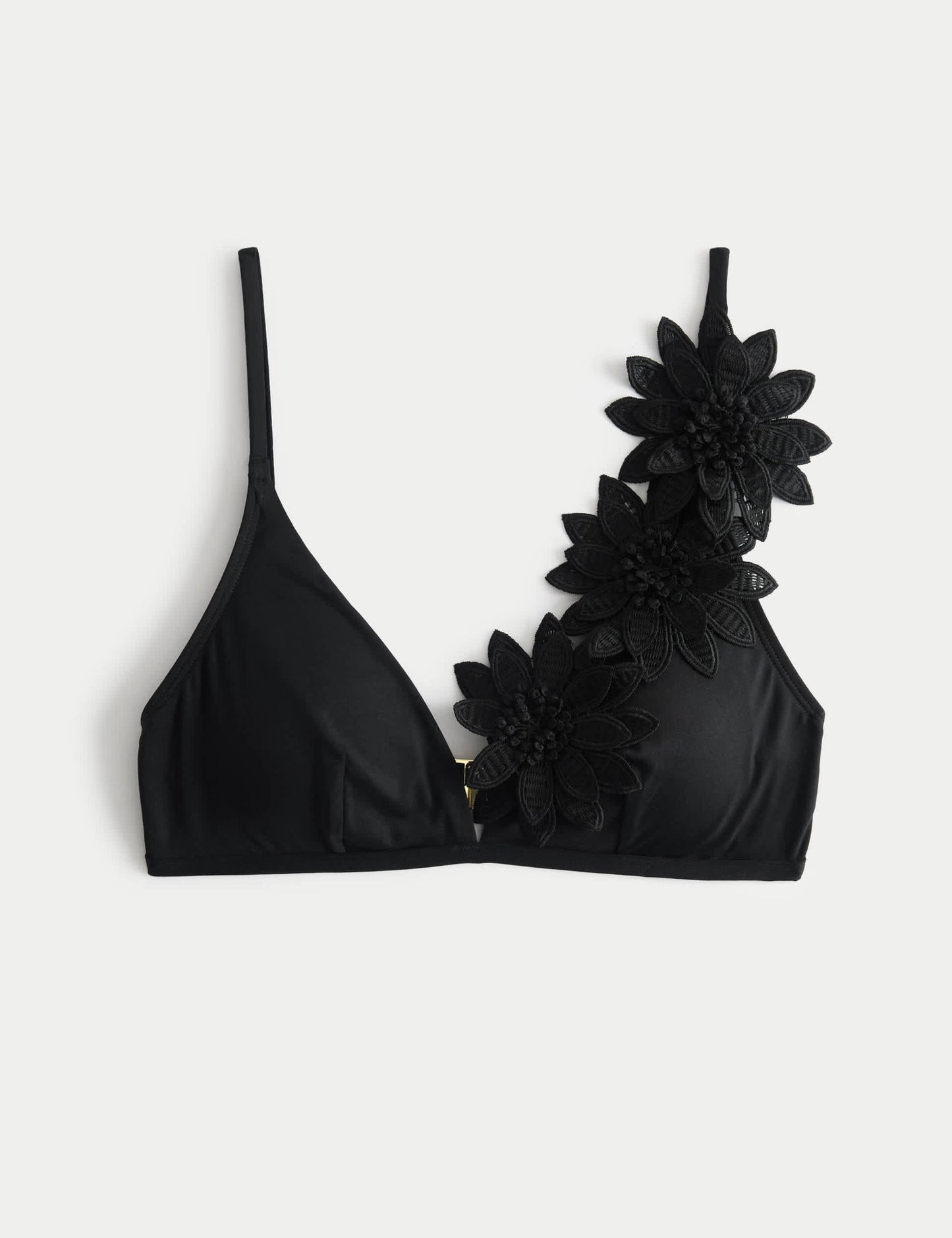 Çiçek Detaylı Bikini Üstü