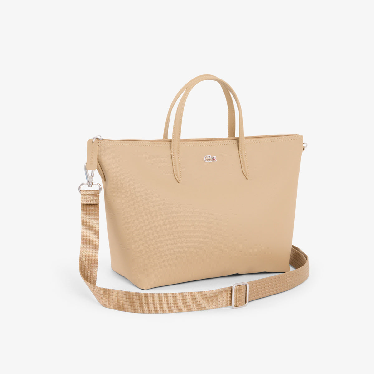 Lacoste L.12.12 Kadın Bej Omuz Çantası