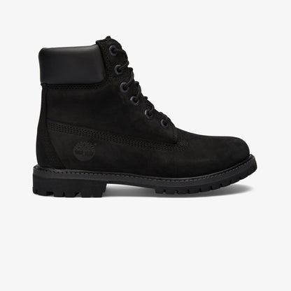 Timberland 6 Inch Lace Up Waterproof Kadın Siyah Bot