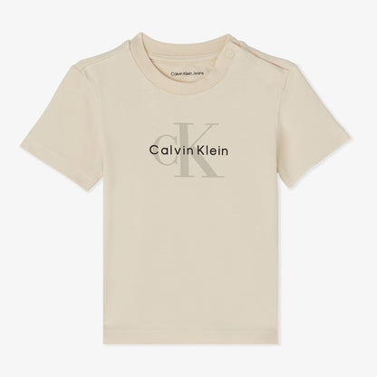 Calvin Klein Monogram Starter Bej Bebek Takımı
