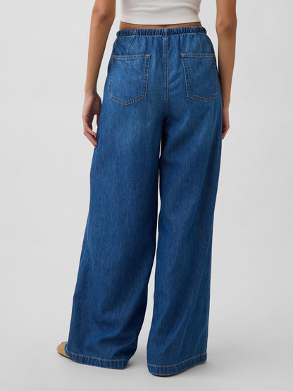 Mavi Mid Rise Ultrasoft Easy Baggy Jean Pantolon
