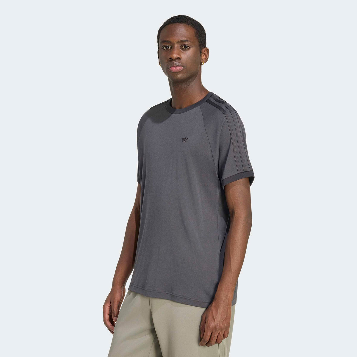 Adidas 3-stripes Erkek Siyah T-shirt