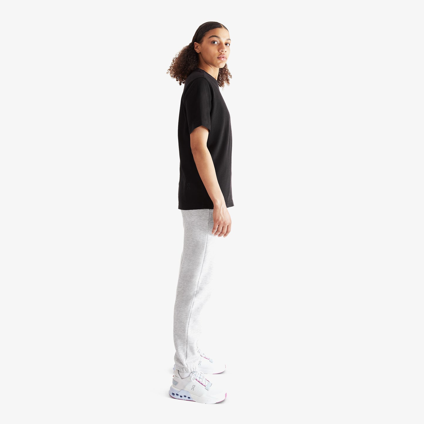 On Club Kadın Siyah T-shirt