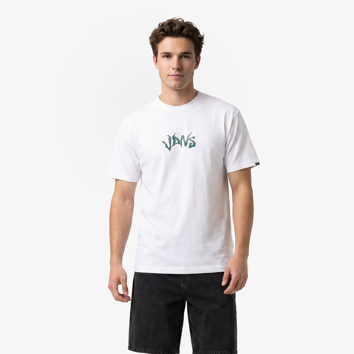 Vans Wild Circle Erkek Beyaz T-shirt