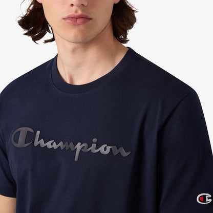 Champion Short Sleeve Erkek Lacivert T-shirt