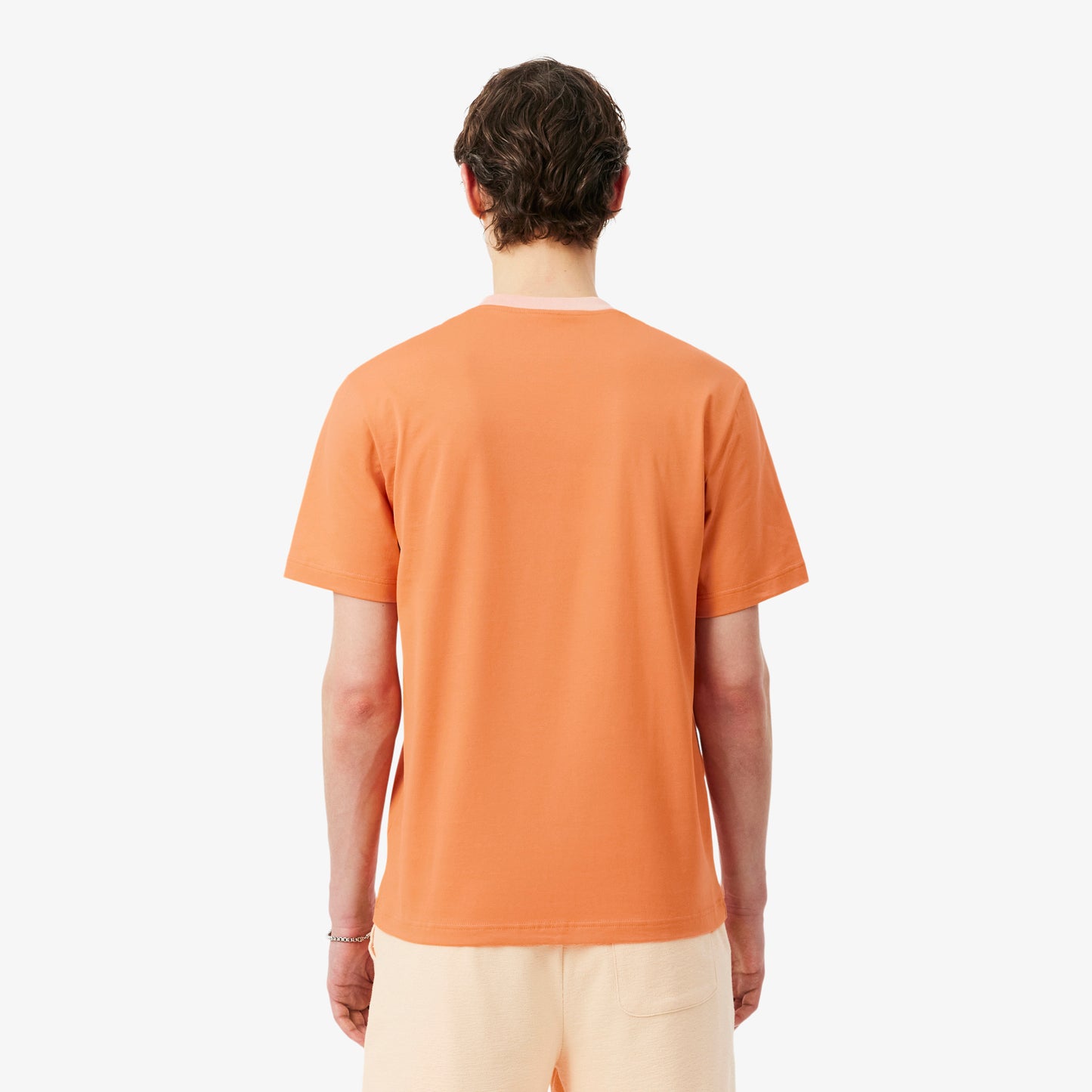 Lacoste Classic Fit Erkek Turuncu T-shirt